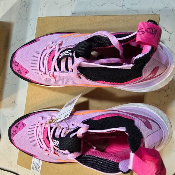 Adidas Terrex Free Hiker 2.0 Bliss Lilac GZ0684 MENS SIZE 12 TRAIL SHOES BOOTS - Picture 8 of 15